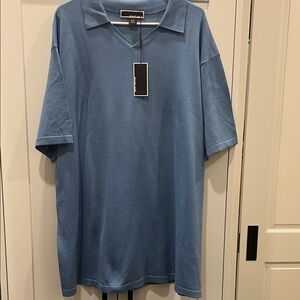 Michael Kors Classic Blue Polo Shirt